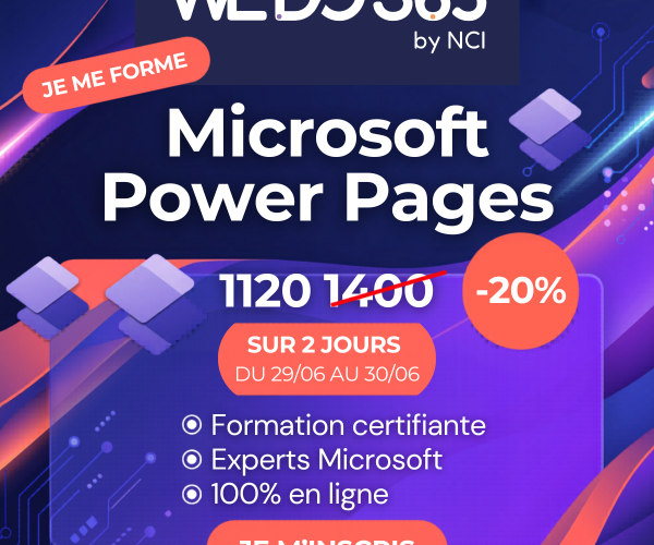 Formation - Microsoft Power Pages 202606